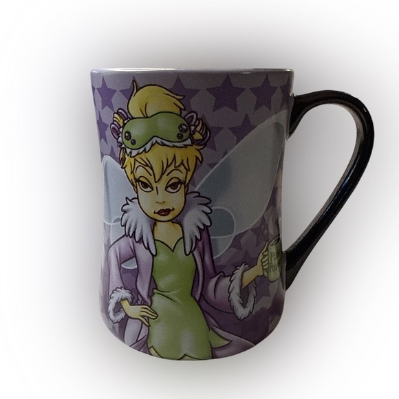 Disney Theme Parks Exclusive Tinkerbell Mornings Arent Magical Mug - Picture 1 of 8